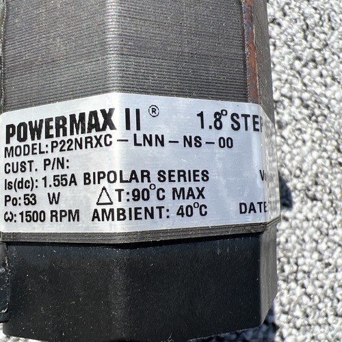 Pacific Scientific PowerMax II P22NRXC-LNN-NS-00 1.8° Step Motor 53w Bipolar - Picture 2 of 7