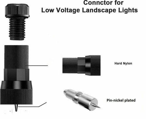40-pack Light Wire Connectors, Low Voltage for Landscape light 12-16 Gauge - Picture 7 of 11