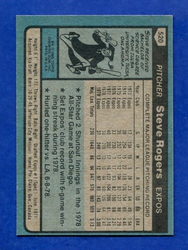 1980 TOPPS PICK YOUR CARD COMPLETE YOUR SET 508-726 - Picture 27 of 433