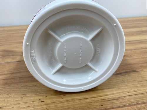 Thermoskanne Vakuum Isoliert Große Öffnung Lebensmittel Glas mit Klapplöffel, 10oz - Bild 5 von 5
