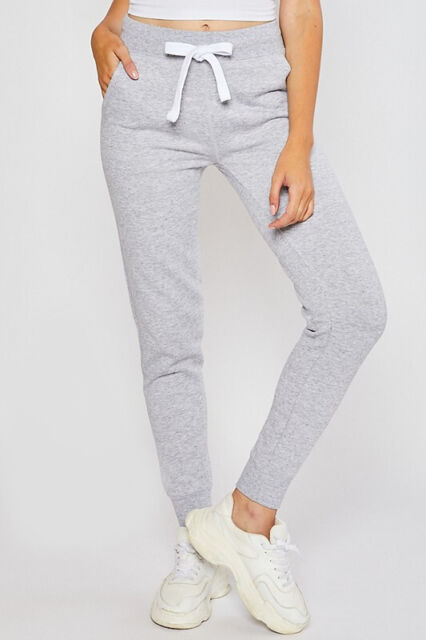 Reflex Women's French Terry Jogger Sweatpants Workout Gym Lounge Cotton Knit | eBay