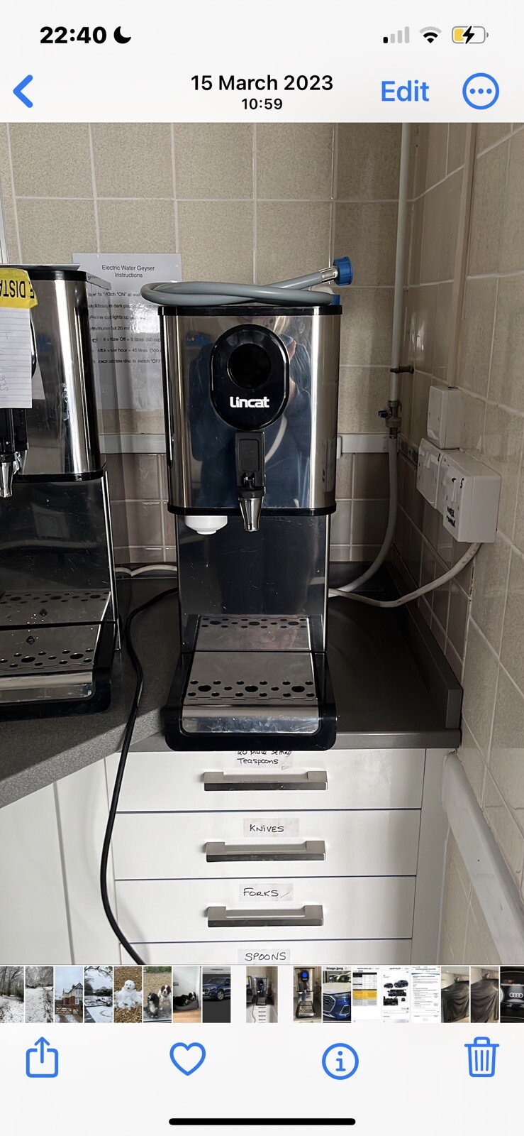 lincat hot water boiler eBay