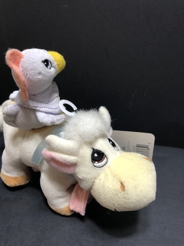 RARE Precious Moments Luv N Care Vintage 1999 Cow With Duck on Back Is HTF W/tag - Picture 8 of 18