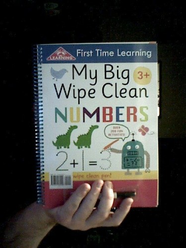 MY BIG CLEAN NUMBERS FIRST TIME LEARNING PAPERBACK BIRTHDAY CHRISTMAS  KIDS  - Picture 1 of 2