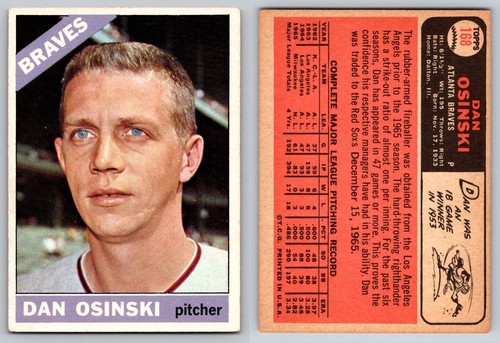 1966 TOPPS Baseball - Base Cards (61-328) - U Pick Complete Your Set - Picture 14 of 26