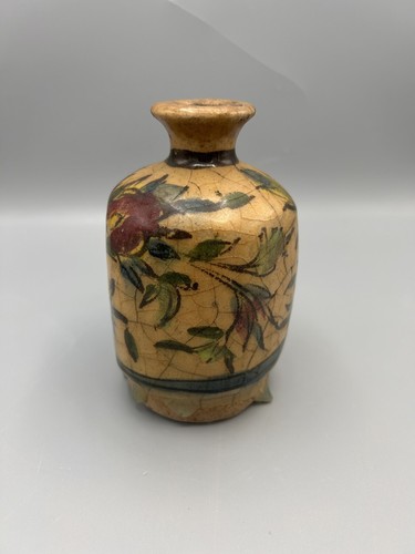 Antique Turkish Iznik Vase in Stunning Shape 6" Tall 1600's - Picture 10 of 14