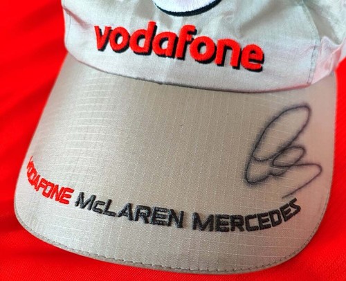Lewis Hamilton F1, McLaren Mercedes 7X World Champion signed baseball cap ROOKIE - Picture 3 of 11