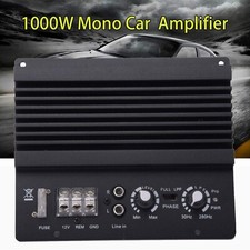 YaeCCC 1000W 12V Mono Car Audio High Power Amplifier Board Powerful Subwoofer