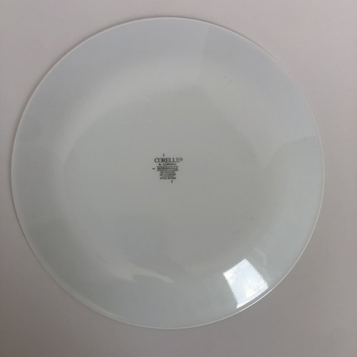 Corelle Country Cottage Dinner Plates 10.25" Lavender Hearts Green Leaves Set 12 - Picture 9 of 21