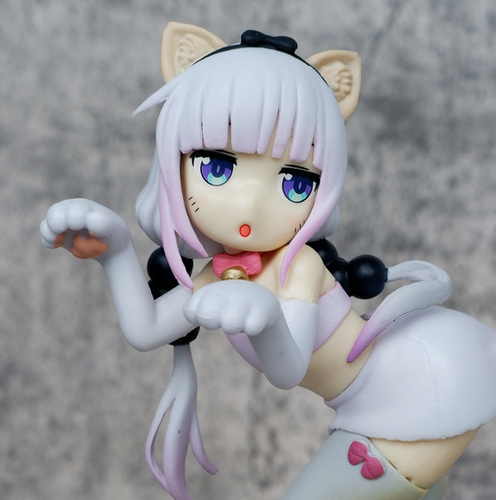 Anime Miss Kobayashi's Dragon Maid Kanna Kamui Cat Sofa PVC Figure New No Box - Picture 4 of 9