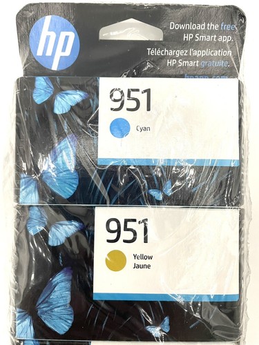 HP 950 951 Printer cartridges. Combo Pack Black 950/ 3 Colors 951. Exp 6/24. - Picture 3 of 6