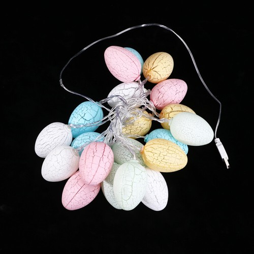 Easter Egg String Lights Child Battery Operated Spring Decoration Indoor - Picture 10 of 12