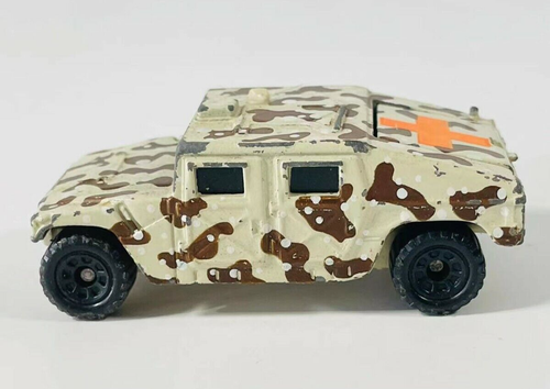 1994 Matchbox Hummer Army Camouflage Die Cast Toy Car Military Vehicle 1/70 - Picture 3 of 7
