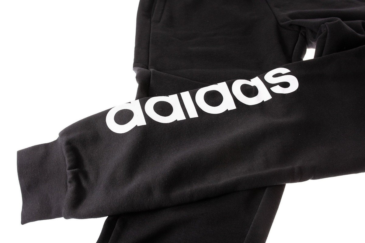 adidas Sportswear ESSENTIALS LINEAR CUFFED - Tracksuit bottoms