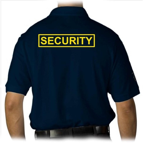 HERREN BEDRUCKT SICHERHEITSPARTY POLIZEIPERSONAL UNIFORM LUSTIG MMA KRAGEN POLOSHIRT - Bild 3 von 18