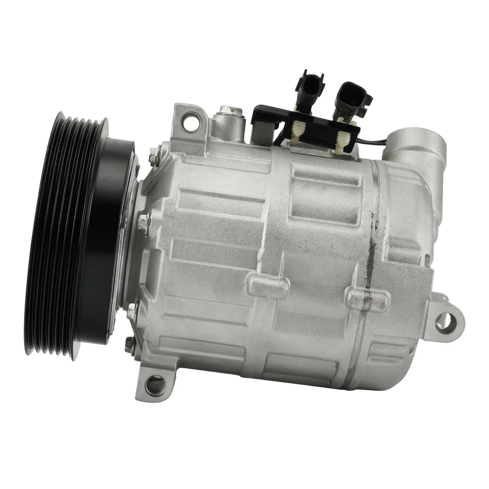 Compresor de aire acondicionado con embrague para Volvo S60 S80 XC70 XC90 Land Rover LR2 2008 09-2012 Foto 3 de 4