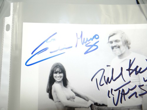CAroline Munro Richard Kiel signiertes Foto Der Spion, der mich liebte - Bild 2 von 8