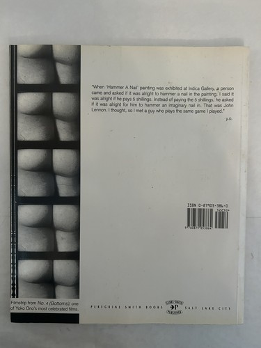 YOKO ONO ARIEN UND OBJEKTE Barbara Haskell 1991 1. Auflage Softcover sehr guter Zustand - Bild 3 von 11