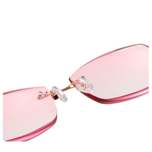 Mujeres Sin Montura Metal Moda Gafas de Lectura Decoración Atractivo Sexy Lector B - Imagen 6 de 12