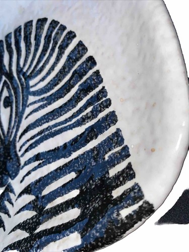 Giraffe Plate Fratelli Fanciullacci Italian Pottery Plate Italy Numbered MCM - Picture 3 of 10