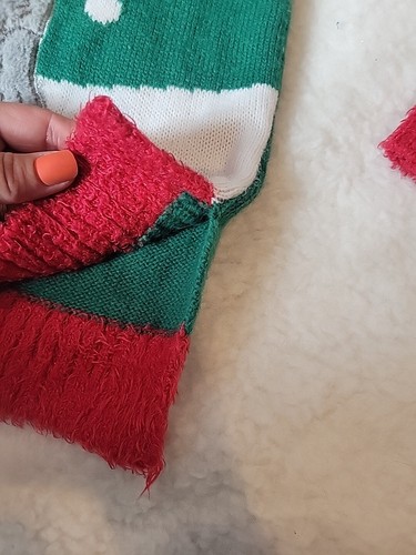 Holiday Time Meowy Christmas Childrens Girls Extra Large Long Sleeve Sweater - Picture 5 of 9