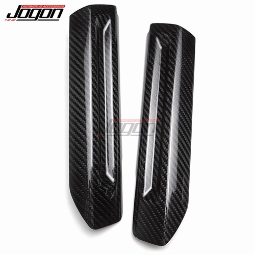 Cubierta de moldura de manija de puerta interior de carbono para Ford Mustang S650 EcoBoost GT 2024+ - Imagen 8 de 9