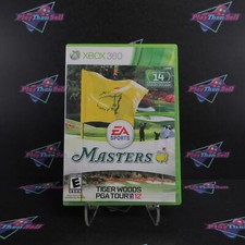 Tiger Woods PGA Tour 12 The Masters Xbox 360 Complete - 1 Year Warranty VG