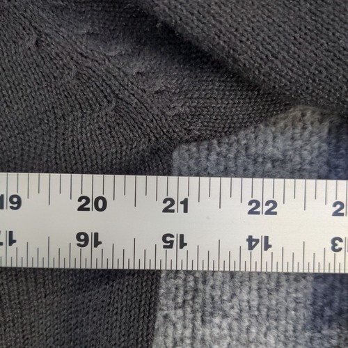 Michael Simon New York Women's Cardigan Ugly Sweater 1 Black Shoulder Pads - Picture 14 of 14