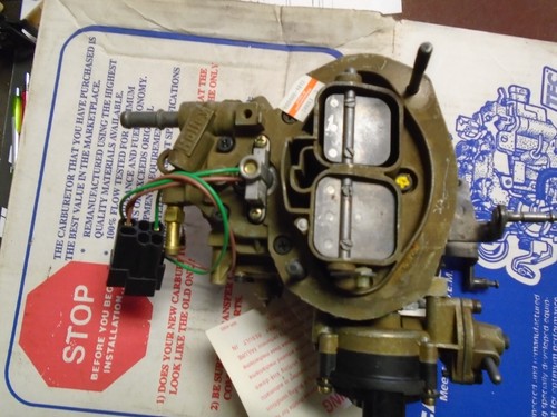 rebuilt 135cid 2.2L holley model 6520 carburetor 2bbl D - Bild 2 von 6