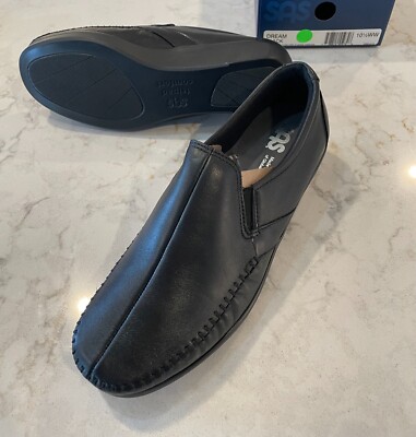 SAS Women's Patriot Slip-Resistant Black 10.5 Narrow Non Slip New In Box