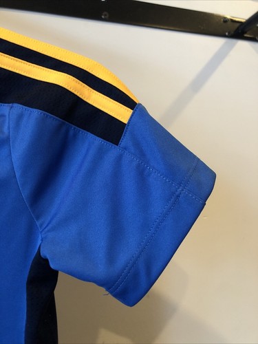 Adidas Athletic Shirt Size 6 Blue New Without Tag - Picture 8 of 9