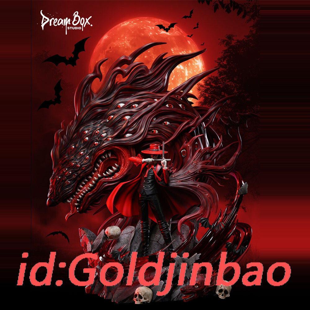 Dream Box Studio Hellsing Alucard Model Resin Painted In Stock
