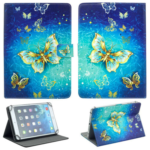 For Amazon Fire HD 7 8 10 Tablet Universal Leather Folding Folio Case Cover - Picture 18 of 60
