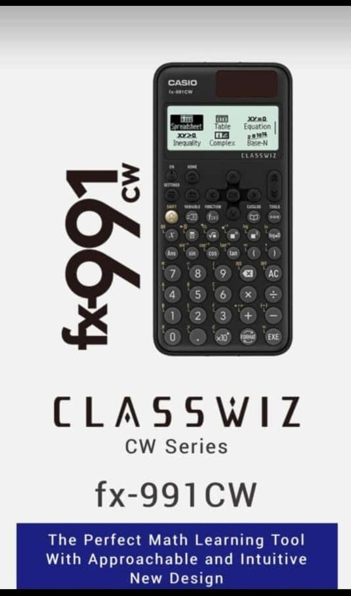 NEW CASIO FX 991CW CLASSWIZ SCIENTIFIC CALCULATOR BLACK