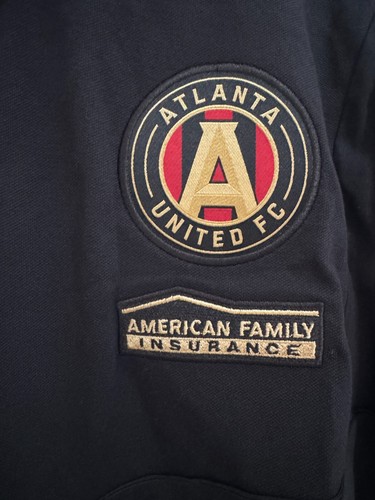 Adidas Atlanta United FC Team Issue Coaches Tiro19 Poloshirt Fußball Herren L NEU - Bild 3 von 9