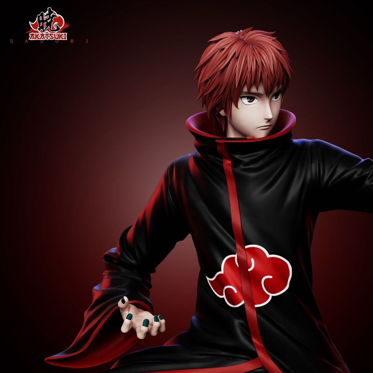Akatsuki Akira aka suna no sasori Naruto GK Figure Statue Akatsuki Akira aka suna no sasori Naruto GK Figure Statue