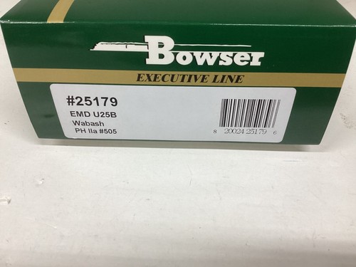 Bowser #25179 Spur HO "Wabash" EMD U25B ANALOG/DCC ready Rd.#505 - Bild 2 von 2