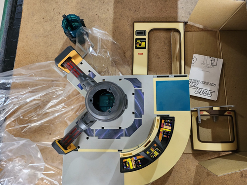 Star Trek Generations Engineering Playset Enterprise NCC-1701D Playmates (RU 12-1 - Foto 3 di 3