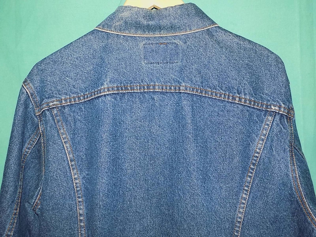 NICE! Vtg 80s LEVI'S USA DENIM JACKET, TYPE 3, 70506-0217, ACTUAL