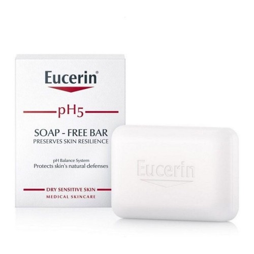 EUCERIN pH5 non-alkaline soap, 100g/4oz.