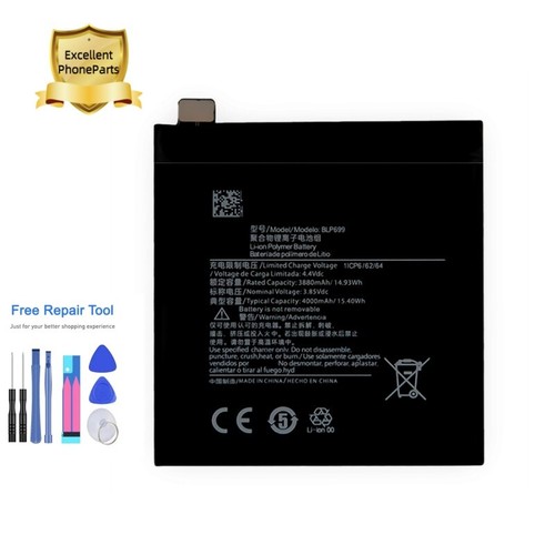 New Battery For One Plus 7Pro BLP699 OPPO Realme 3 BLP693 BLP695 BLP697 BLP701 - Picture 2 of 14