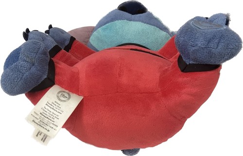 Vintage Stitch Alien Experiment 626 12 Inch Plush Disney Store Red Suit Hearts - Picture 5 of 7