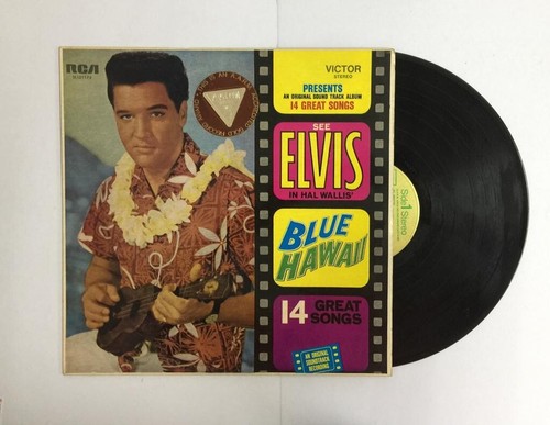 Mazuma *VM38 Vinyl Elvis Presley In Hal Wallis Blue Hawaii - 14 Great Songs - Picture 1 of 3