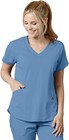 Gray Medical Scrub Tops