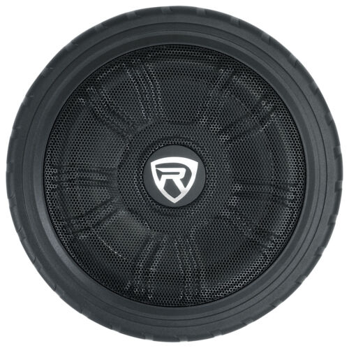 Rockville RUOTA DEI BASSI 8" Subwoofer alimentato camion/auto sottile sottosella + kit amplificatore - Foto 3 di 12