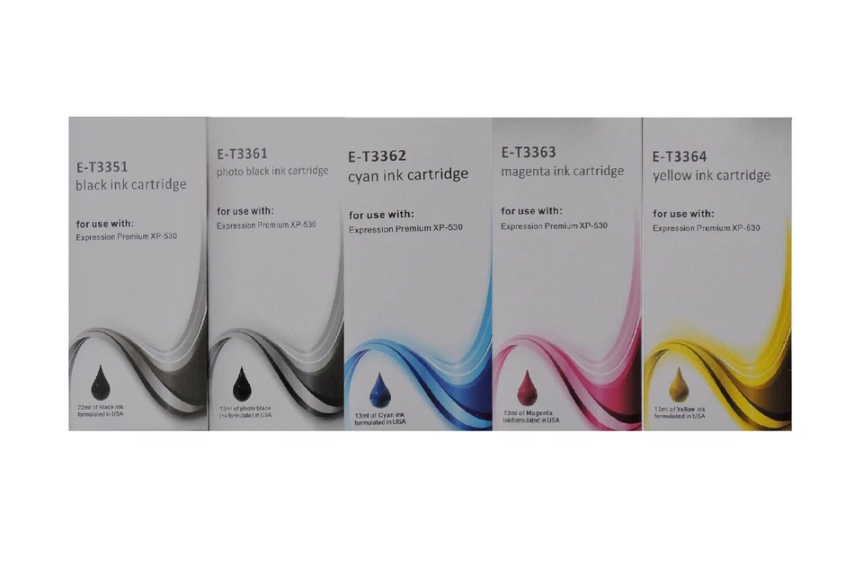 EPS-OON COMPATIBLE NONOEM INK CARTRIDGE E T3351 3361 - 64 for Expression Premium