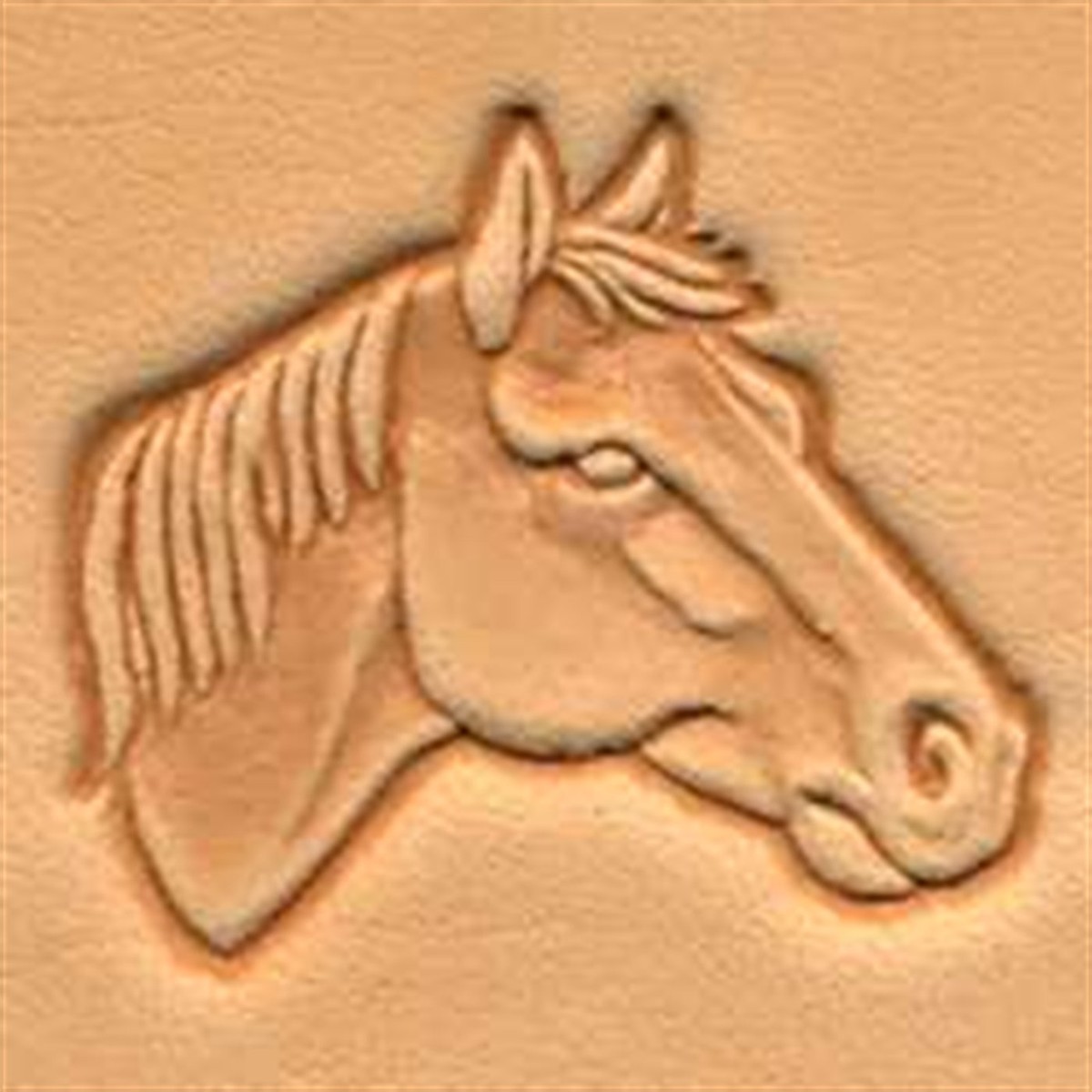 Horse Head Right 3d Stamp 88342-00 by Tandy Leather | eBay