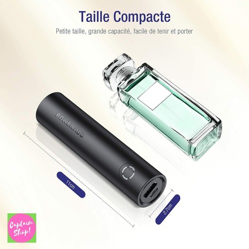 POWER BANK CARICA BATTERIA PORTATILE ESTERNA UNIVERSALE 5000 mah USCITA 2,4 A - Foto 4 di 6