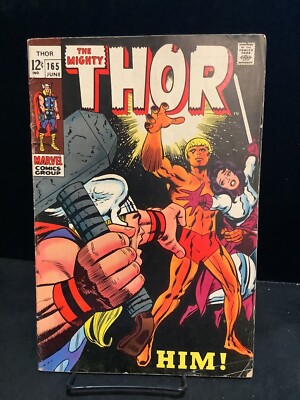 Thor #165 (1st Adam Warlock as Him, Marvel Comics 1969, MCU) - Hot Key!