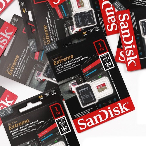 NEU⚡1TB SanDisk Extreme PRO microSD 190MB/s U3 V30 A2 8K Speicherkarte ➕ Adapter - Bild 7 von 15